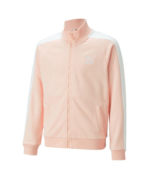PUMA（プーマ）の「PUMA プーマ キッズ ガールズ CLASSICS T7 トラック ジャケット 104-152cm（ジャージ・キッズ・ブラック/ローズ・140/128/152/104/116/165）」の19枚目の写真
