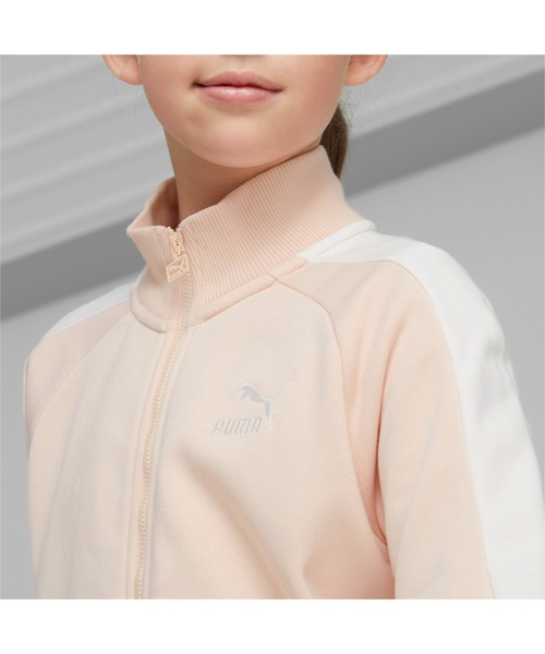 PUMA（プーマ）の「PUMA プーマ キッズ ガールズ CLASSICS T7 トラック ジャケット 104-152cm（ジャージ・キッズ・ブラック/ローズ・140/128/152/104/116/165）」の22枚目の写真
