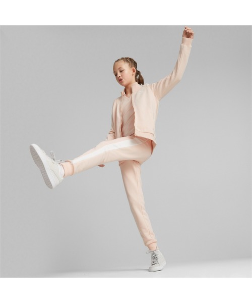 PUMA（プーマ）の「PUMA プーマ キッズ ガールズ CLASSICS T7 トラック ジャケット 104-152cm（ジャージ・キッズ・ブラック/ローズ・140/128/152/104/116/165）」の20枚目の写真