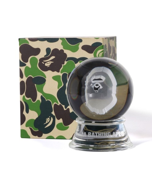 A BATHING APE 29TH ANNIVERSARY APE HEAD ORNAMENT M