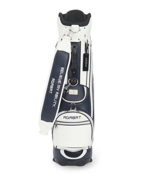アダバット] ロゴデザイン ゴルフバッグ 口径9.0型47インチ対応 adabat（アダバット）の「◇ロゴデザイン ゴルフバッグ 口径9.0型/47