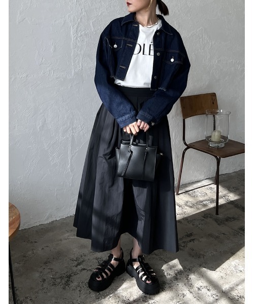 Re:EDIT（リエディ）の「トートデザインミニバッグ（ショルダーバッグ・レディース・ライトグレー/ブラック/ブルー/モカ・FREE）」の12枚目の写真