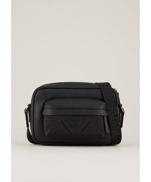 EMPORIO ARMANI（エンポリオアルマーニ）の「【エンポリオ アルマーニ】Armani Sustainability Values ショルダーバッグ（ショルダーバッグ・メンズ・ブラック×ブラック/ブラック系その他・FREE）」の5枚目の写真