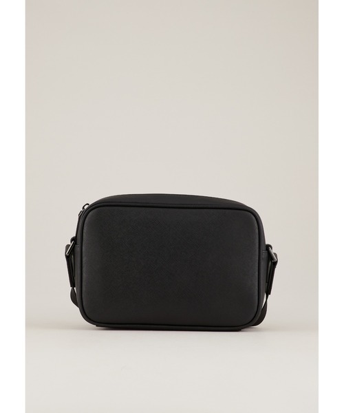 EMPORIO ARMANI（エンポリオアルマーニ）の「【エンポリオ アルマーニ】Armani Sustainability Values ショルダーバッグ（ショルダーバッグ・メンズ・ブラック×ブラック/ブラック系その他・FREE）」の3枚目の写真