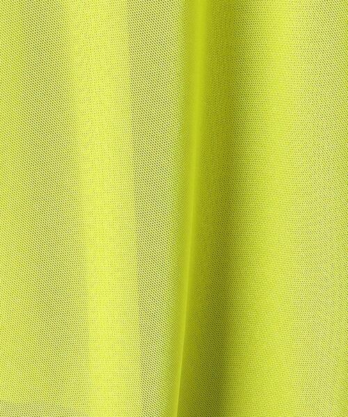 TheOpen Product（ザオープンプロダクト）の「＜TheOpen Product＞メッシュ タートルネック プルオーバー -ウォッシャブル-（Tシャツ/カットソー・レディース・ライム/ホワイト・2）」の16枚目の写真