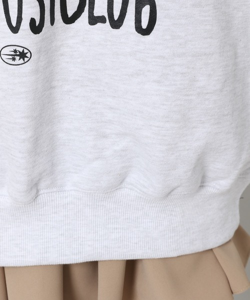 NICE GHOST CLUB(ナイスゴーストクラブ)の「【UNISEX】niceghostclub/ドリーマーラビットプルオーバー(ウラケ) 2197705(スウェット・レディース・ライトグレー/ブラック・MEDIUM/LARGE)」の20枚目の写真