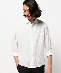 EDIFICE | ◇DUSTY LINEN 3/4Sセミワイドシャツ(シャツ/ブラウス)