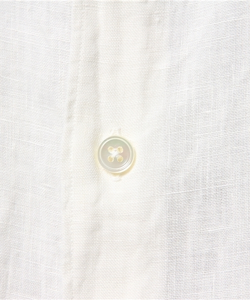 EDIFICE（エディフィス）の「◇DUSTY LINEN 3/4Sセミワイドシャツ（シャツ/ブラウス・メンズ・ホワイト/グリーン/ネイビー/サックスブルー/レッド・46/48/44/50）」の12枚目の写真