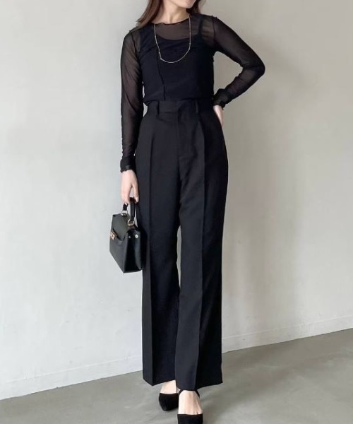 FOREVER 21（フォーエバー トゥエンティーワン）の「シアーメロウメッシュロンT（Tシャツ/カットソー・レディース・ホワイト/ブラック/グリーン・FREE）」の21枚目の写真