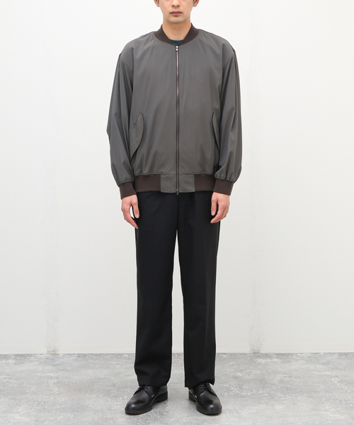 EDIFICE（エディフィス）の「ウール レインシステム MA-1（MA-1・メンズ・ブラウン・MEDIUM/LARGE）」の2枚目の写真