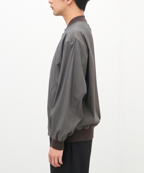 EDIFICE（エディフィス）の「ウール レインシステム MA-1（MA-1・メンズ・ブラウン・MEDIUM/LARGE）」の4枚目の写真