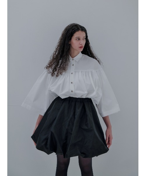 SORIN（ソリン ）の「シャンブレータフタ バルーンミニスカート