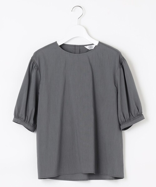 J.PRESS Ladies(J.プレス レディス)の「【WEB限定カラーあり・洗える】ラミーポプリン ボリュームスリーブ ブラウス(シャツ/ブラウス・レディース・イエロー系/ライトグレー系/ふじ色系/ベージュ系/グレー系/ネイビー系・XS)」の17枚目の写真