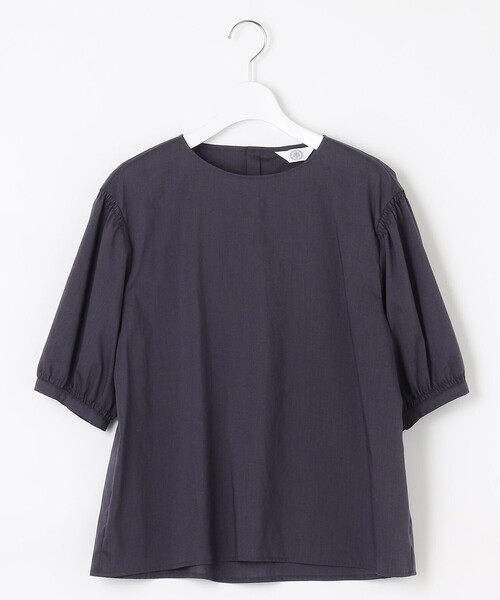 J.PRESS Ladies(J.プレス レディス)の「【WEB限定カラーあり・洗える】ラミーポプリン ボリュームスリーブ ブラウス(シャツ/ブラウス・レディース・イエロー系/ライトグレー系/ふじ色系/ベージュ系/グレー系/ネイビー系・XS)」の20枚目の写真