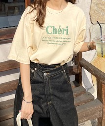 刺繍ロゴミックスTシャツ