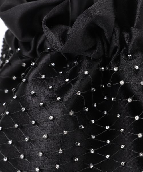 SLOBE IENA（スローブイエナ）の「SLOBE  ビジューバッグ（ハンドバッグ・レディース・ブラック・FREE）」の11枚目の写真