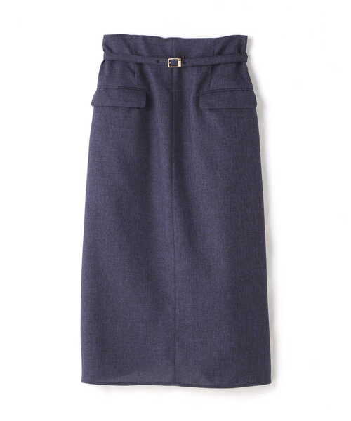 N.（N. Natural Beauty Basic）（エヌエヌナチュラルビューティーベーシック）の「【S Size Line】麻調ハイウエストフラップタイトスカート（スカート・レディース・ベージュ/ブルー/ネイビー・MEDIUM/SMALL）」の19枚目の写真