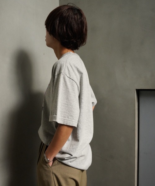 GOOD ROCK SPEED（グッドロックスピード）の「GOOD ROCK SPEED (グッドロックスピード) MANHATTAN Tシャツ/23ORG029W/ユニセックス（Tシャツ/カットソー・レディース・グレー・F）」の2枚目の写真