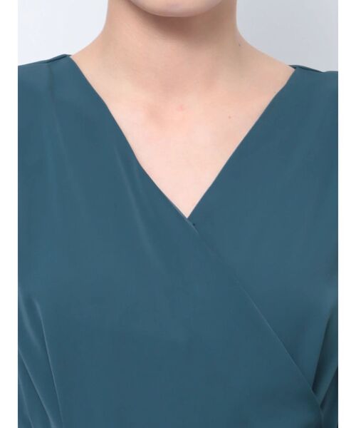 MURUA（ムルーア）の「ウエストタックロンパース（サロペット/オーバーオール・レディース・ブラック/ブルー・FREE）」の12枚目の写真