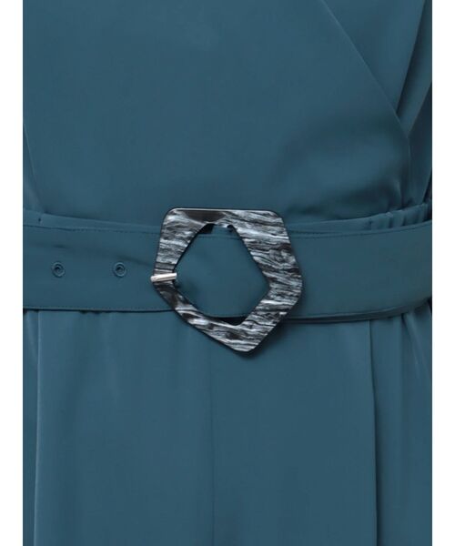 MURUA（ムルーア）の「ウエストタックロンパース（サロペット/オーバーオール・レディース・ブラック/ブルー・FREE）」の10枚目の写真