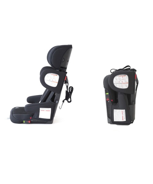 プッパプーポ　チャイルドシート　黒 Amazon | PUPPAPUPO ジュニアシート ISOFIX チャイルドシート