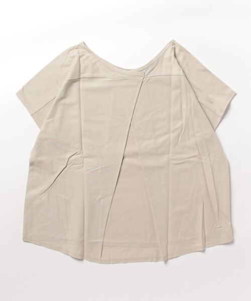 NEWYORKER(ニューヨーカー)の「モダール綿テンセルツイル バックタックカットソー(Tシャツ/カットソー・レディース・ライトグレー/カーキ/レッド・M/L)」の22枚目の写真
