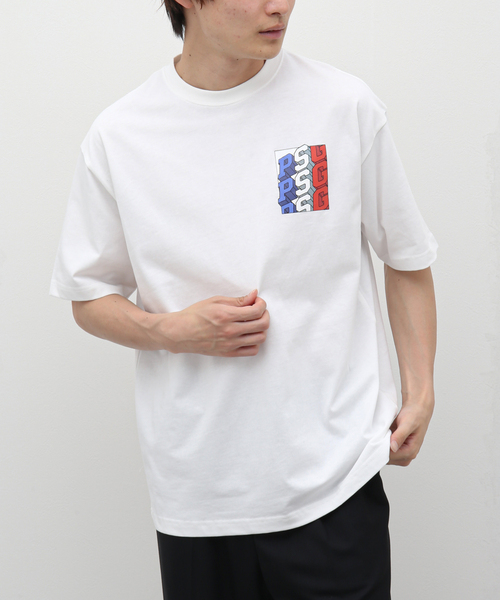 【Paris Saint-Germain】ウィンドウロゴプリント Tシャツ(Tシャツ/カットソー)|PARIS SAINT-GERMAIN(パリ・サン=ジェルマン)