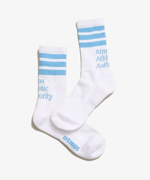 atmos（アトモス）の「atmos COLOR LINE AAA SOCKS（ソックス/靴下・メンズ・ホワイト系その他/ホワイト系その他4/ホワイト×レッド/ホワイト×グリーン/ホワイト×ブラック・26-28cm）」の5枚目の写真