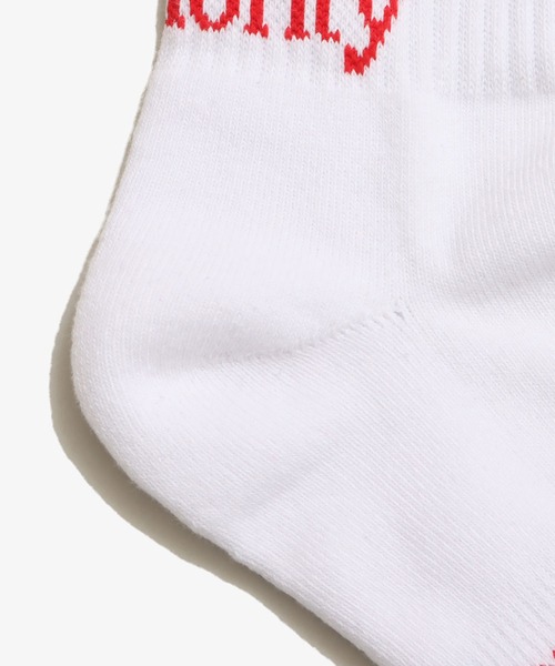 atmos（アトモス）の「atmos COLOR LINE AAA SOCKS（ソックス/靴下・メンズ・ホワイト系その他/ホワイト系その他4/ホワイト×レッド/ホワイト×グリーン/ホワイト×ブラック・26-28cm）」の22枚目の写真