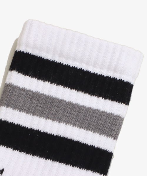 atmos（アトモス）の「atmos COLOR LINE AAA SOCKS（ソックス/靴下・メンズ・ホワイト系その他/ホワイト系その他4/ホワイト×レッド/ホワイト×グリーン/ホワイト×ブラック・26-28cm）」の14枚目の写真