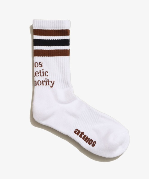 atmos（アトモス）の「atmos COLOR LINE AAA SOCKS（ソックス/靴下・メンズ・ホワイト系その他/ホワイト系その他4/ホワイト×レッド/ホワイト×グリーン/ホワイト×ブラック・26-28cm）」の10枚目の写真
