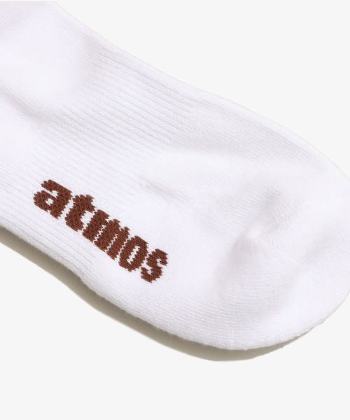 atmos（アトモス）の「atmos COLOR LINE AAA SOCKS（ソックス/靴下・メンズ・ホワイト系その他/ホワイト系その他4/ホワイト×レッド/ホワイト×グリーン/ホワイト×ブラック・26-28cm）」の6枚目の写真