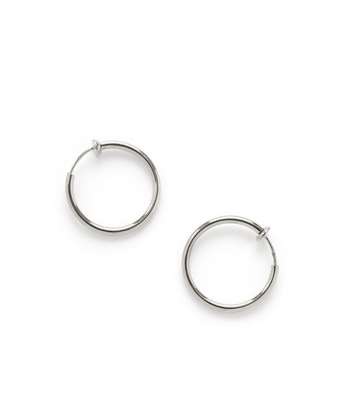 colleca la（コレカラ）の「[stainless]ステンレス・パイプフープイヤリング〈金属アレルギー対応〉（イヤリング・レディース・シルバー/ゴールド・ﾌﾘ-）」の7枚目の写真