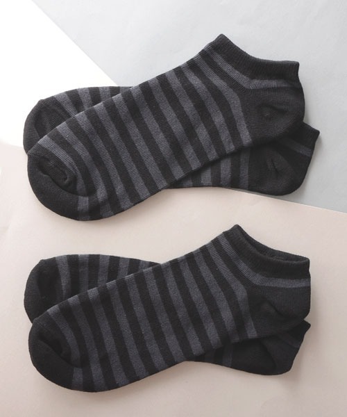 TONE SELECT GOODS(トーンセレクトグッズ)の「【urge select】 〈単色/2足セット〉 メンズ ショート丈 ソックス モノトーン柄(ソックス/靴下・メンズ・C/D/E/F/A/H/J/B/G/I・FREE)」の5枚目の写真