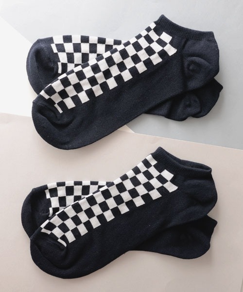 TONE SELECT GOODS(トーンセレクトグッズ)の「【urge select】 〈単色/2足セット〉 メンズ ショート丈 ソックス モノトーン柄(ソックス/靴下・メンズ・C/D/E/F/A/H/J/B/G/I・FREE)」の8枚目の写真