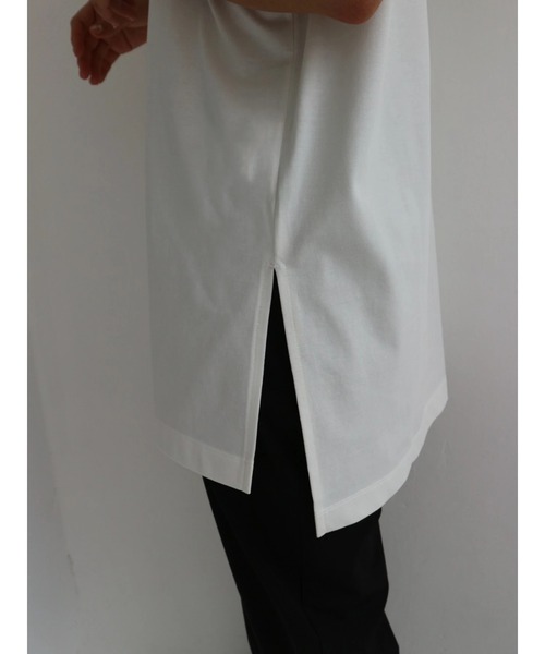 TRUNC(トランクエイティーエイト)の「Ice Touch French Sleeve Tee(タンクトップ・レディース・アイボリー/ブラック・FREE)」の13枚目の写真