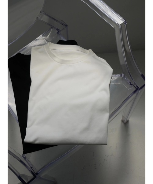 TRUNC(トランクエイティーエイト)の「Ice Touch French Sleeve Tee(タンクトップ・レディース・アイボリー/ブラック・FREE)」の17枚目の写真