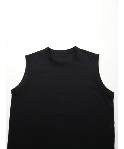 TRUNC(トランクエイティーエイト)の「Ice Touch French Sleeve Tee(タンクトップ・レディース・アイボリー/ブラック・FREE)」の22枚目の写真