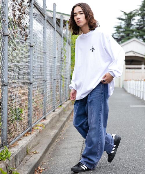 90's ベンデイビスゆるだぼワンポイントロンT ゆるだぼ激レア