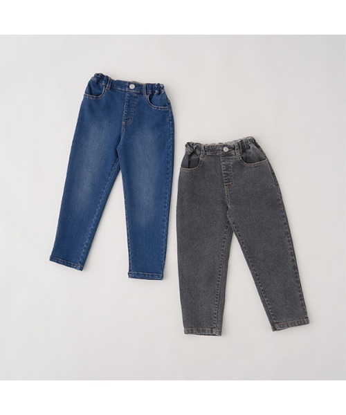 b・ROOM(ビールーム)の「のびらくデニムパンツ(デニムパンツ・キッズ・ネイビー/ブラック・100cm/130cm/110cm/140cm/120cm/150cm)」の3枚目の写真