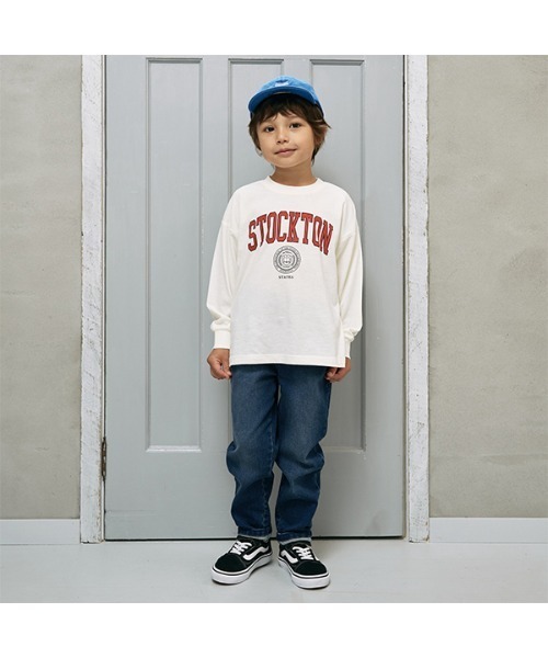 b・ROOM(ビールーム)の「のびらくデニムパンツ(デニムパンツ・キッズ・ネイビー/ブラック・100cm/130cm/110cm/140cm/120cm/150cm)」の9枚目の写真