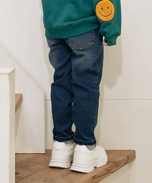 b・ROOM(ビールーム)の「のびらくデニムパンツ(デニムパンツ・キッズ・ネイビー/ブラック・100cm/130cm/110cm/140cm/120cm/150cm)」の20枚目の写真