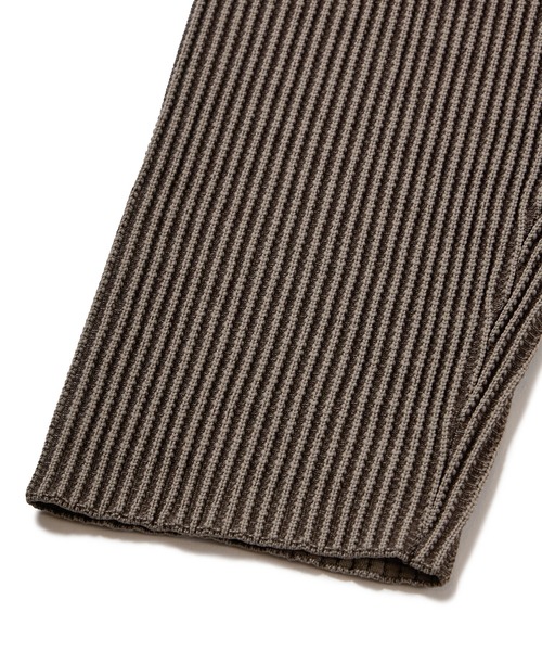 MEN'S BIGI（メンズビギ）の「たて畝ニットジャージイージーパンツ＜セットアップ対応＞（スラックス・メンズ・グレー/ブルー/ブラウン・01/02/03）」の7枚目の写真