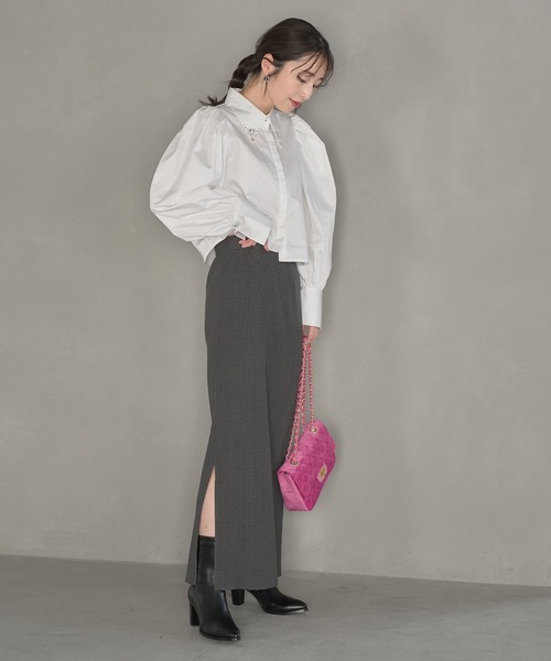 Juze(ジュゼ)の「【2WAY】ロングカバー付きショートブーツ(ブーツ・レディース・ブラック/ダークブラウン・L/M/S)」の14枚目の写真