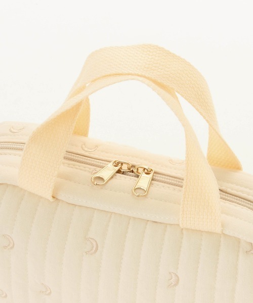 petit main（プティマイン）の「総柄刺繍マルチポーチ（その他ベビー用品・キッズ・ライトピンク/アイボリー/ライトグリーン・FREE）」の13枚目の写真