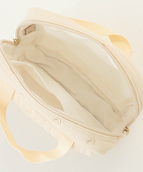 petit main（プティマイン）の「総柄刺繍マルチポーチ（その他ベビー用品・キッズ・ライトピンク/アイボリー/ライトグリーン・FREE）」の7枚目の写真