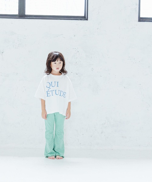 LOWRYS FARM（ローリーズファーム）の「コバナジャガードフレアパンツ　967918（その他パンツ・キッズ・パープル/グリーン/ブラウン・110cm/150cm/140cm/130cm/120cm）」の13枚目の写真