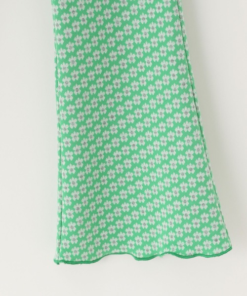 LOWRYS FARM（ローリーズファーム）の「コバナジャガードフレアパンツ　967918（その他パンツ・キッズ・パープル/グリーン/ブラウン・110cm/150cm/140cm/130cm/120cm）」の8枚目の写真