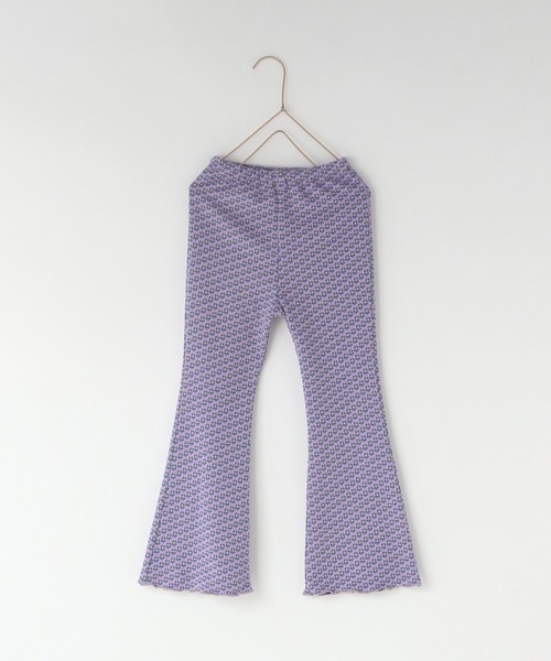 LOWRYS FARM（ローリーズファーム）の「コバナジャガードフレアパンツ　967918（その他パンツ・キッズ・パープル/グリーン/ブラウン・110cm/150cm/140cm/130cm/120cm）」の18枚目の写真