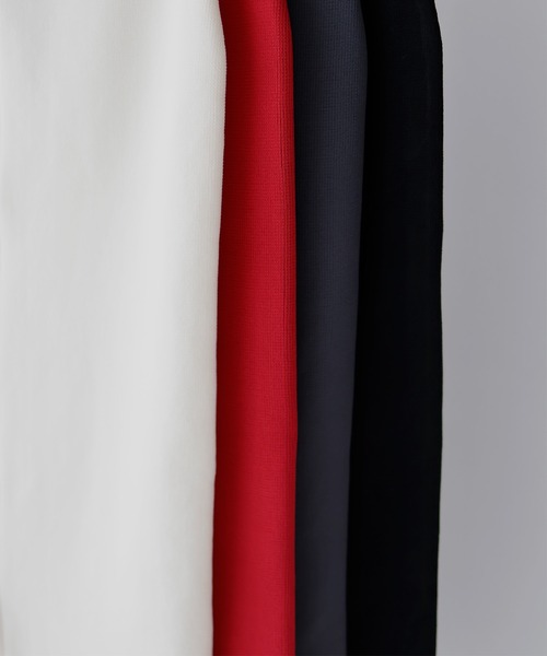 hellam（へラム）の「フロントジップタイトスカート（スカート・レディース・レッド/オフホワイト/ブラック/チャコールグレー/ブラウン・FREE）」の11枚目の写真